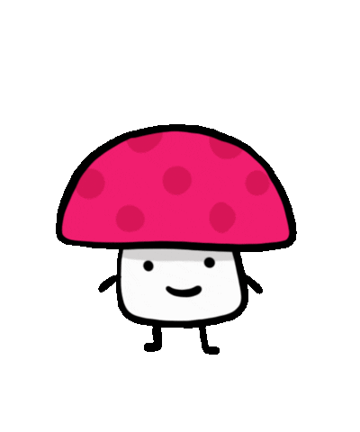 Mushroom Sticker