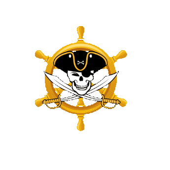 Florida Pirate Sticker by Yacht Starship