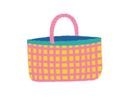 Summer Basket Sticker by Skokie Public Library