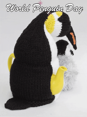 Climate Change Penguin GIF by TeaCosyFolk