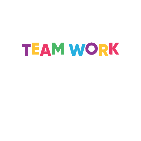 Team Work Chipa Sticker by crombiedev