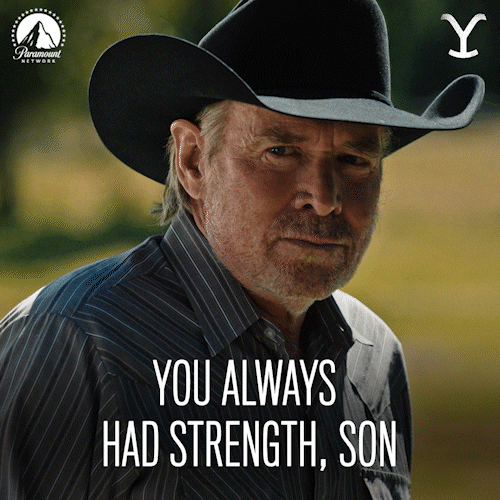 Youre Strong Paramount Network GIF by Yellowstone
