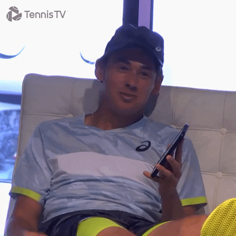 Staring Over There GIF by Tennis TV