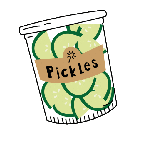 Vegetables Pickles Sticker by Les 3 Chouettes/Mazette