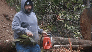 Chainsaw Dirt Work GIF by JC Property Professionals