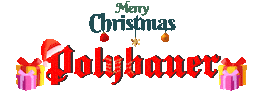 Tuning Merry Christmas Sticker by Polybauer