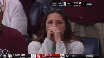 Nervous Sport GIF by NCAA March Madness