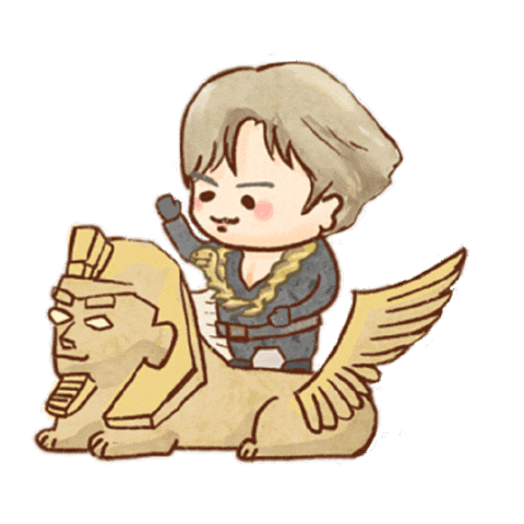 King Kong Egypt Sticker