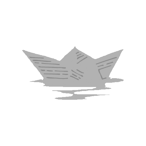 Dog in Dock Sticker