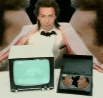 tim curry various tv halloween GIF by absurdnoise