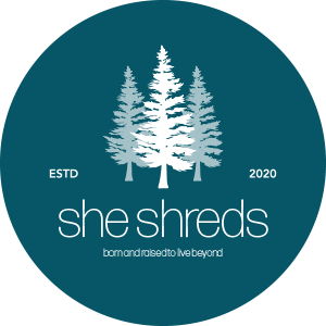 She SHREDS Sticker