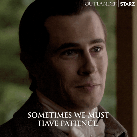 Calm Down Season 5 GIF by Outlander - Find & Share on GIPHY