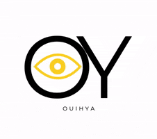 OUIHYA logo eye oy ouihya GIF