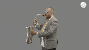 Saxophone Reaction GIF by Verohallinto
