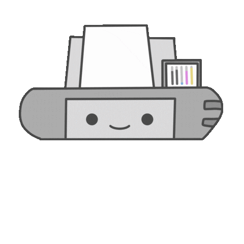 Happy Robot Sticker