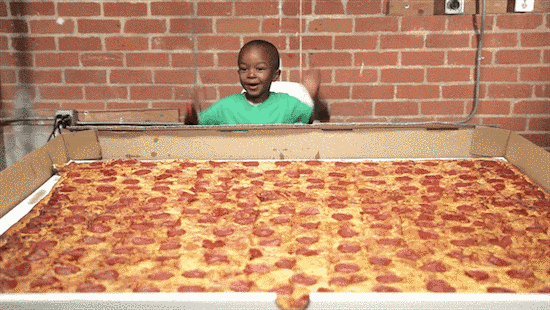Сколько кусочков пиццы ты обычно съедаешь