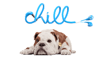 Relaxed Chill Out Sticker by Churchill