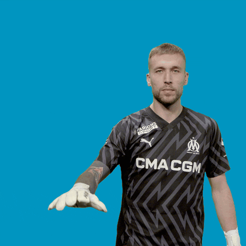Football Thumbs Up GIF by Olympique de Marseille