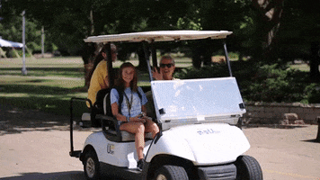 Golf Driving GIF by Western Illinois University
