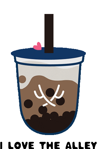 Bubble Tea Love Sticker by 6 SENSE MARKETING