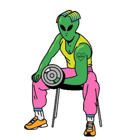 Fitness Workout Sticker by musketon