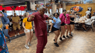 Happy Cupid Shuffle GIF by The Crab Place