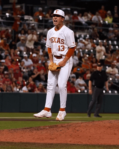 Celebration Baseball GIF by Texas Longhorns