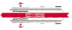 Australia Ship Sticker by Spirit of Tasmania