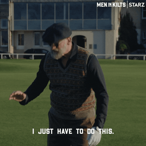 Golfing Season 1 GIF by Men in Kilts: A Roadtrip with Sam and Graham