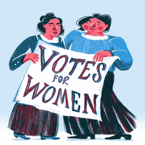 Right To Vote Womens Rights GIF by INTO ACTION