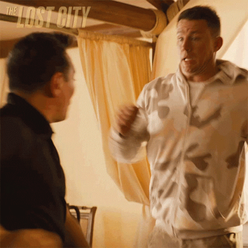 Channing Tatum Fight GIF by The Lost City