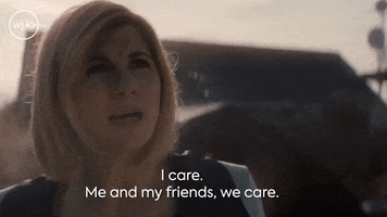 I Care The Doctor GIF by Doctor Who