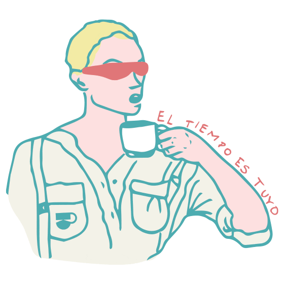 Cafe Sticker