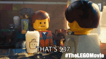 The LEGO Movie movie coffee awesome yay GIF