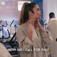 Embarrassed Schitts Creek GIF by CBC