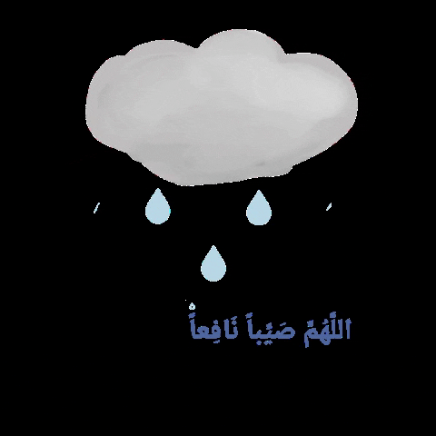 Fiainaya rain islam pray hujan GIF
