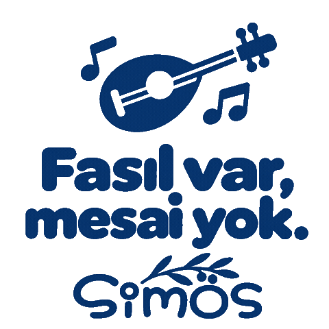 Mavi Meyhane Sticker by Simos Fethiye