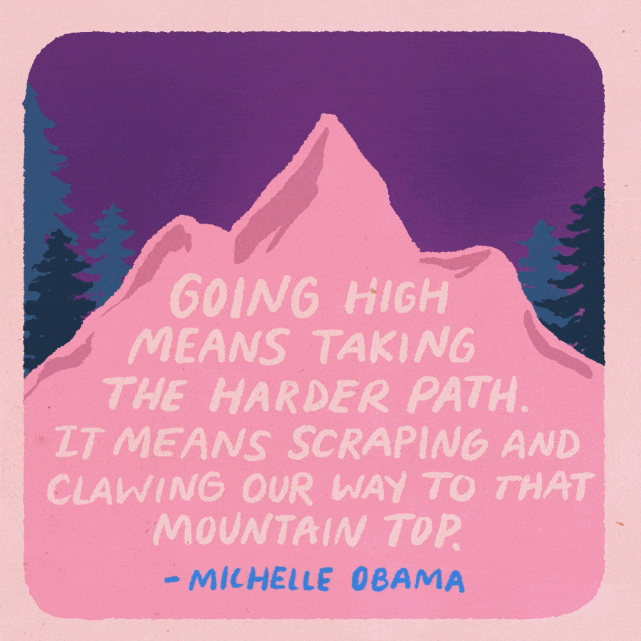 Michelle Obama Quote GIF by Creative Courage