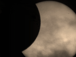 Eclipse Sun Moon Telescope GIF