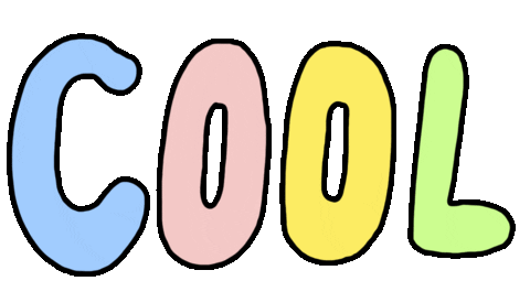 Cool Sticker by pey chi