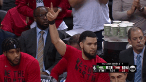 Hand Up Lets Go GIF by NBA