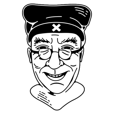 Alcohol X Sticker by El Xitxarel·lo