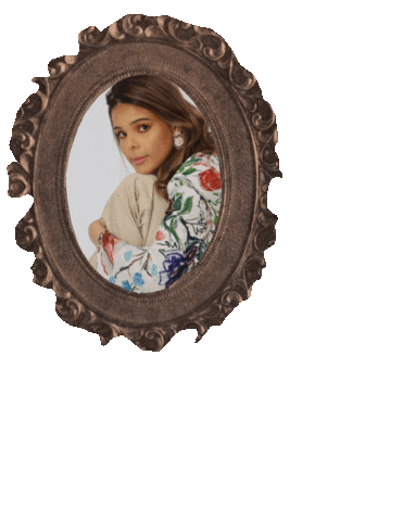 Orange Flamingoo by Maria Santana Sticker