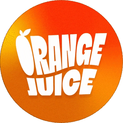 Orange Juice Sticker