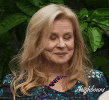 Happy Sheila Canning GIF by Neighbours (Official TV Show account)
