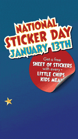 Sticker Day GIF by Miguel's Jr