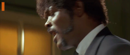 Giphy - pulp fiction i dont remember asking you a goddamn thing GIF