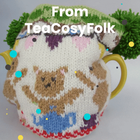 Tea Time Teddy GIF by TeaCosyFolk