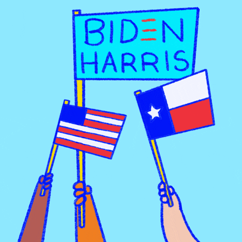Joe Biden Texas GIF by Creative Courage