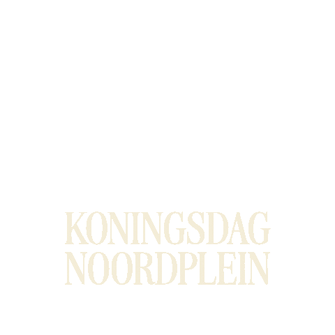 koningsdagnoordplein Sticker
